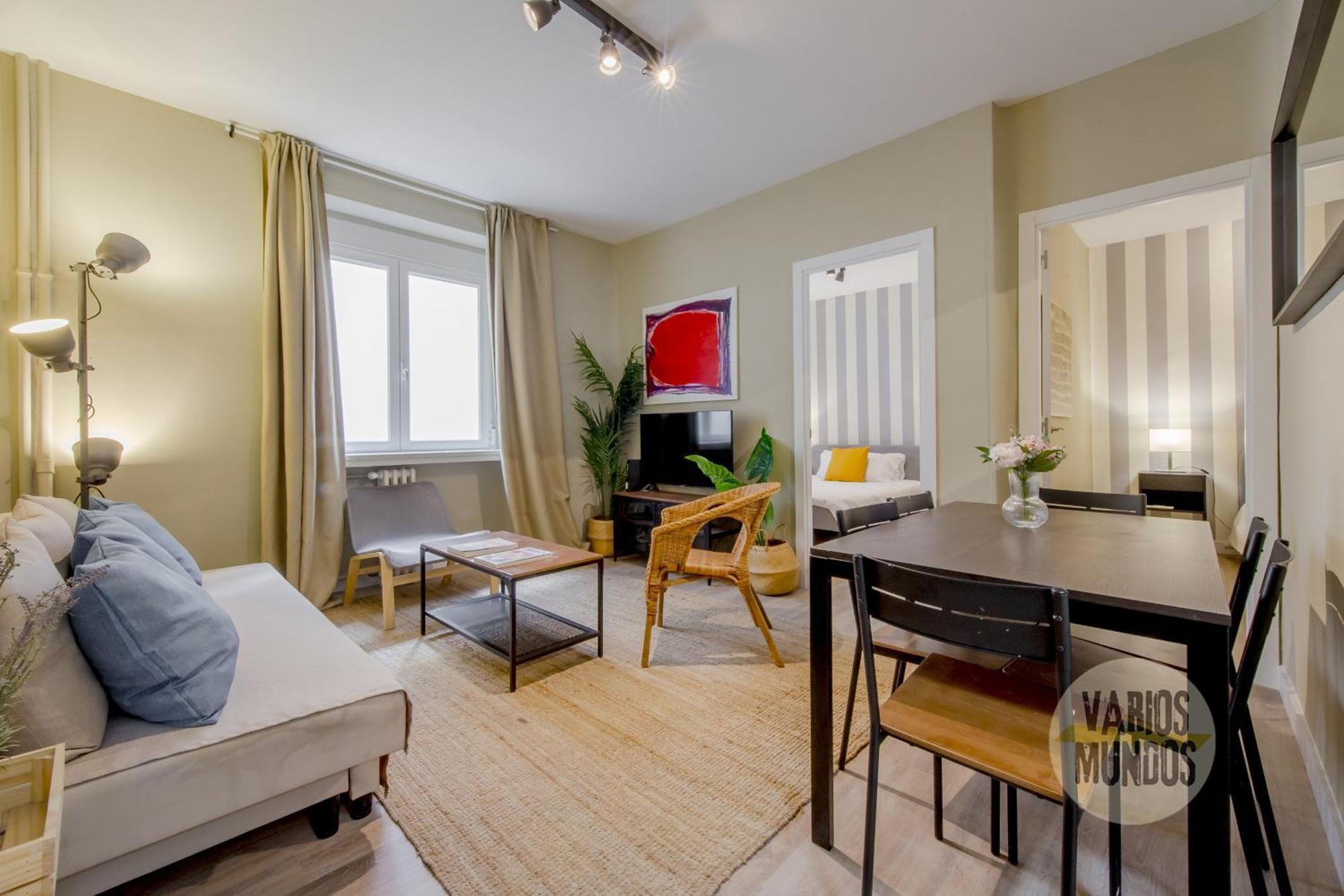 Practico Apt 7Pax En Calle Santa Ana Centro De Madrid Eksteriør billede