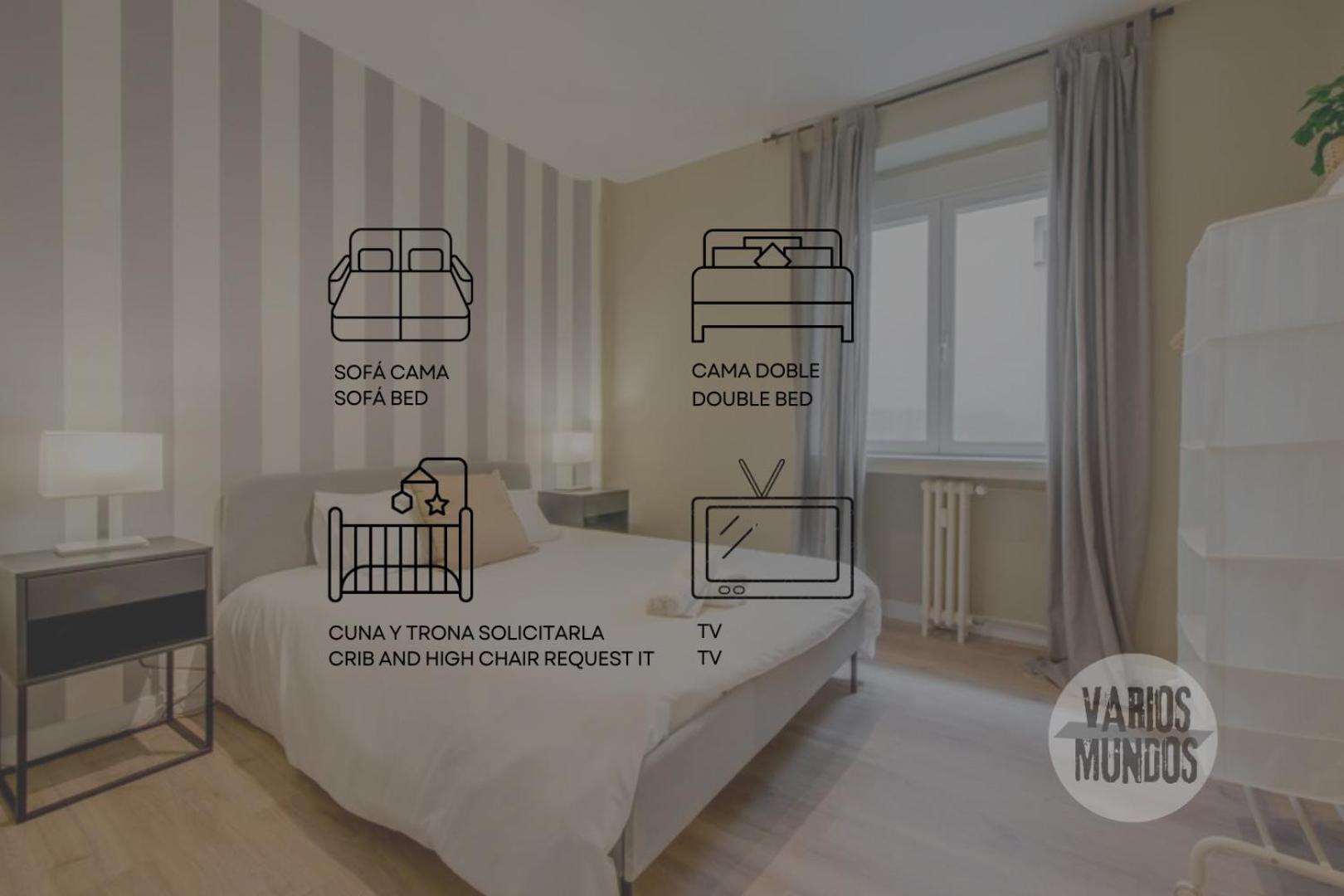 Practico Apt 7Pax En Calle Santa Ana Centro De Madrid Eksteriør billede