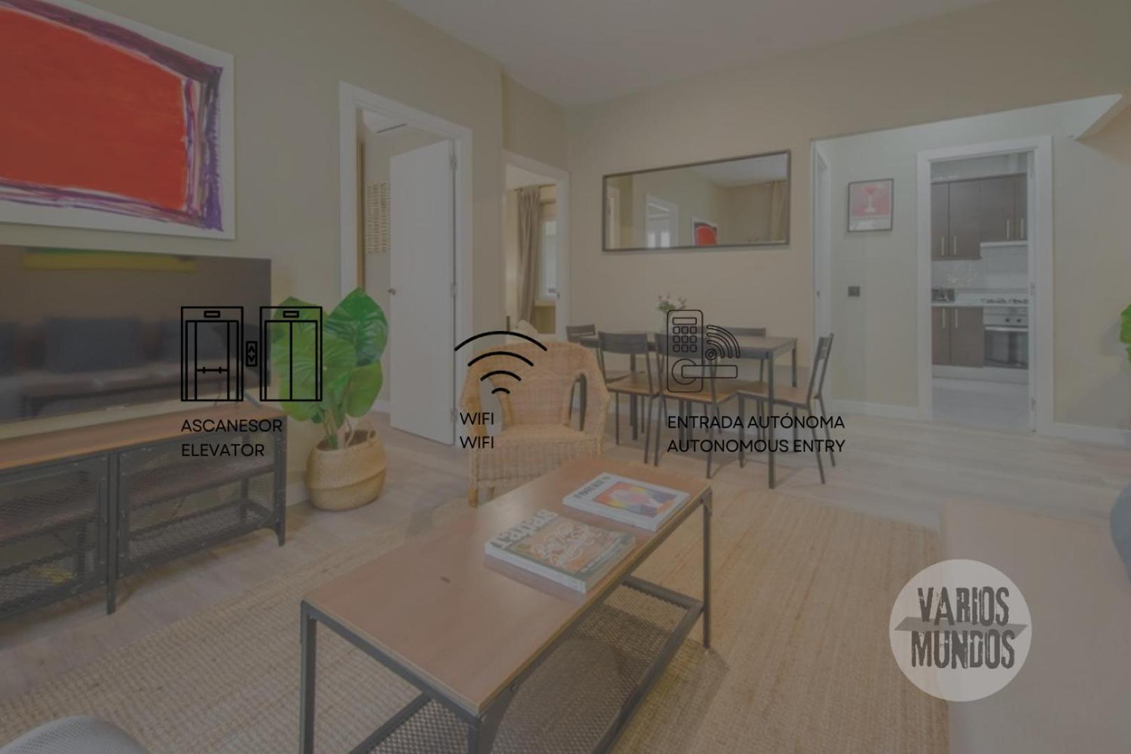Practico Apt 7Pax En Calle Santa Ana Centro De Madrid Eksteriør billede